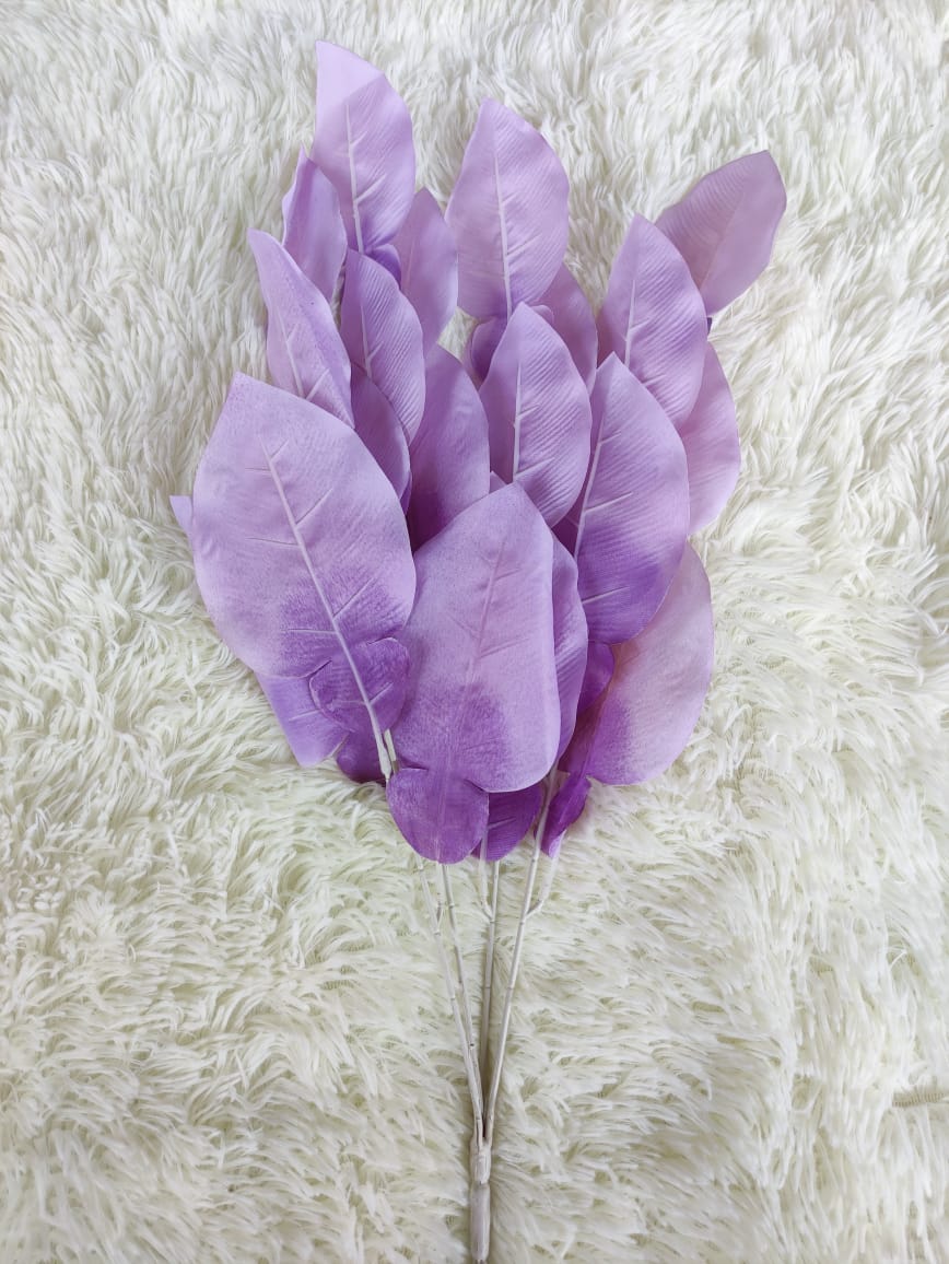 Persimmon Leaf (Diospyros kaki) 柿子叶 x 4 (55cm) | Fillers