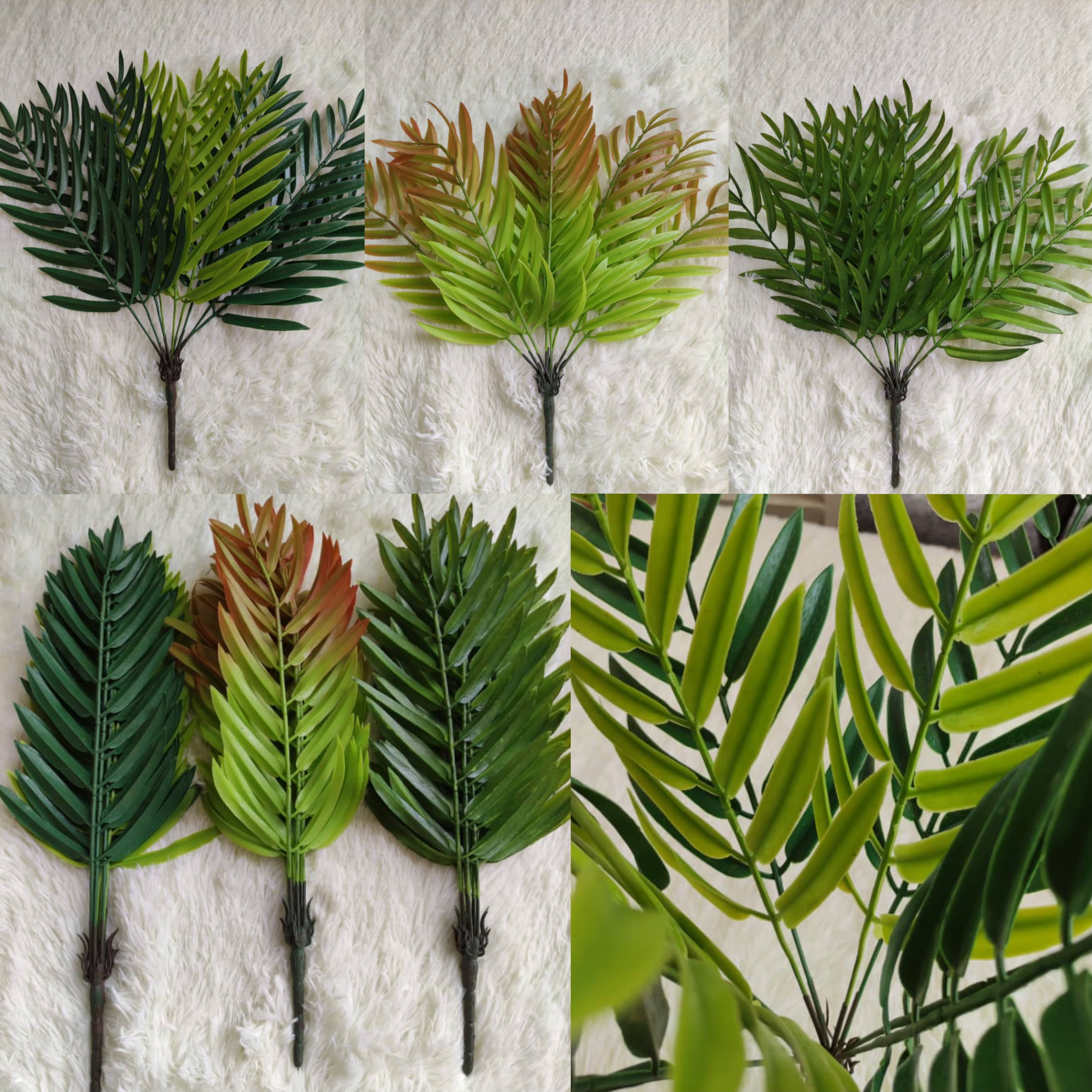 9 Heads Catkin-Yews Leaf (45cm) | Trees & Plants