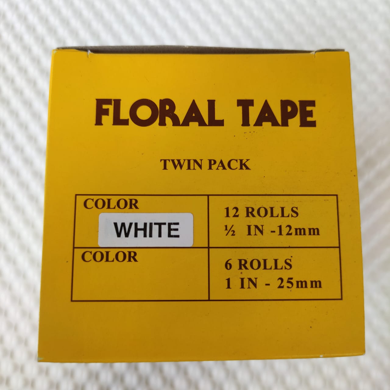 Floral Tape (12mm x 20Y)-White | Decorative Accessories