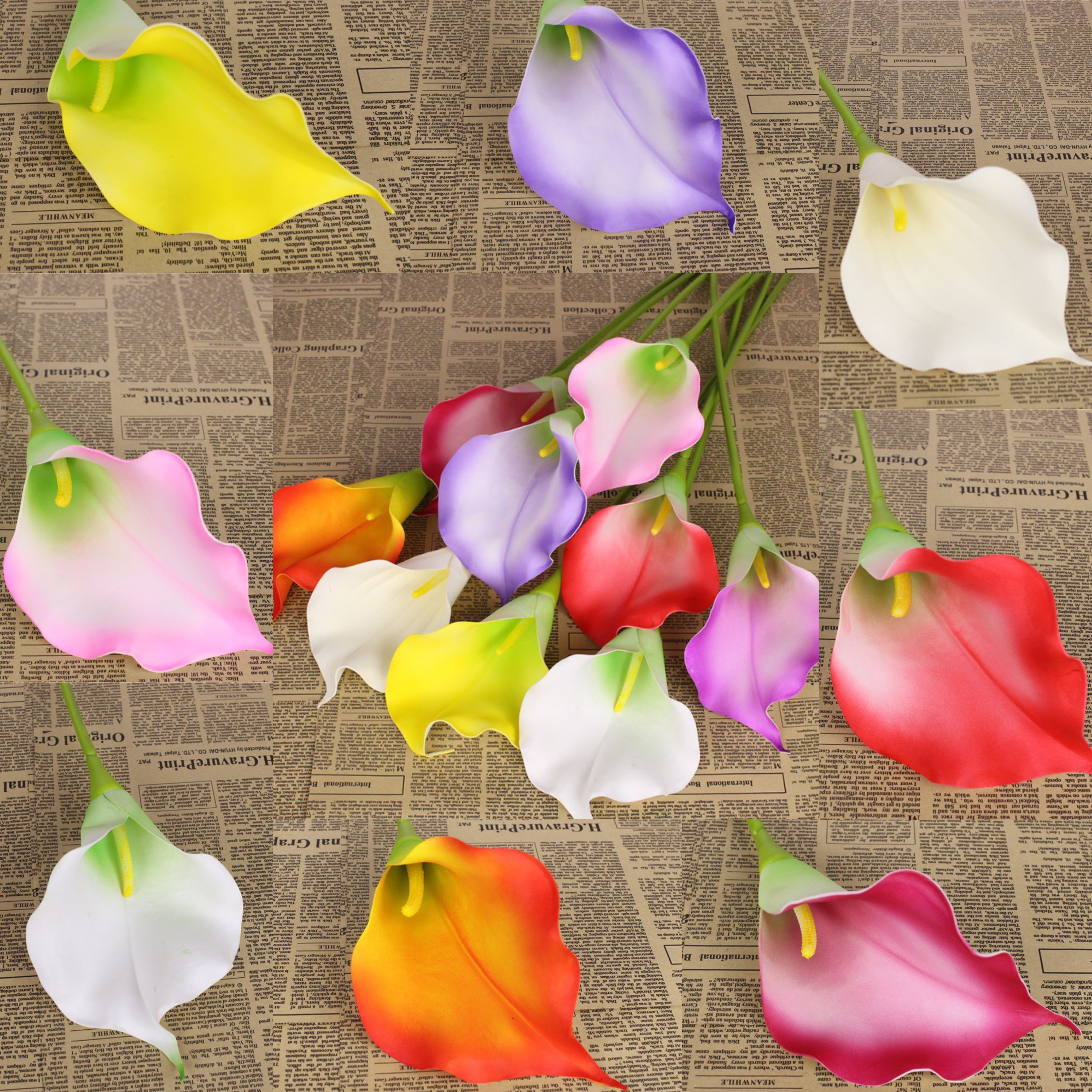 Calla Lily 74cm (PU4) 马蹄莲 | Short Flowers