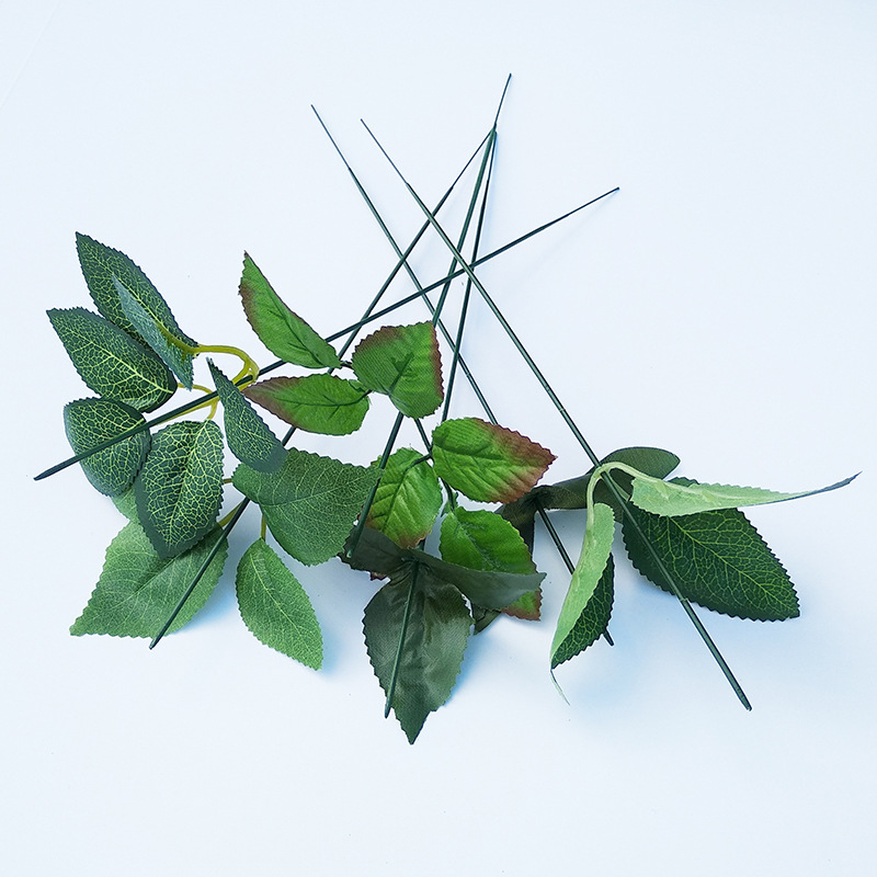 Soap Flower Rod 40cm 粗玫瑰花杆-Green 40cm DIY | Decorative Accessories