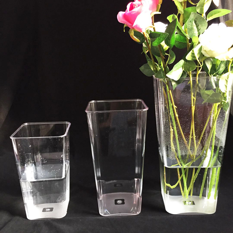 Flower Vase PET (Big) 透明养花桶 大-Clear | Decor & Handcraft