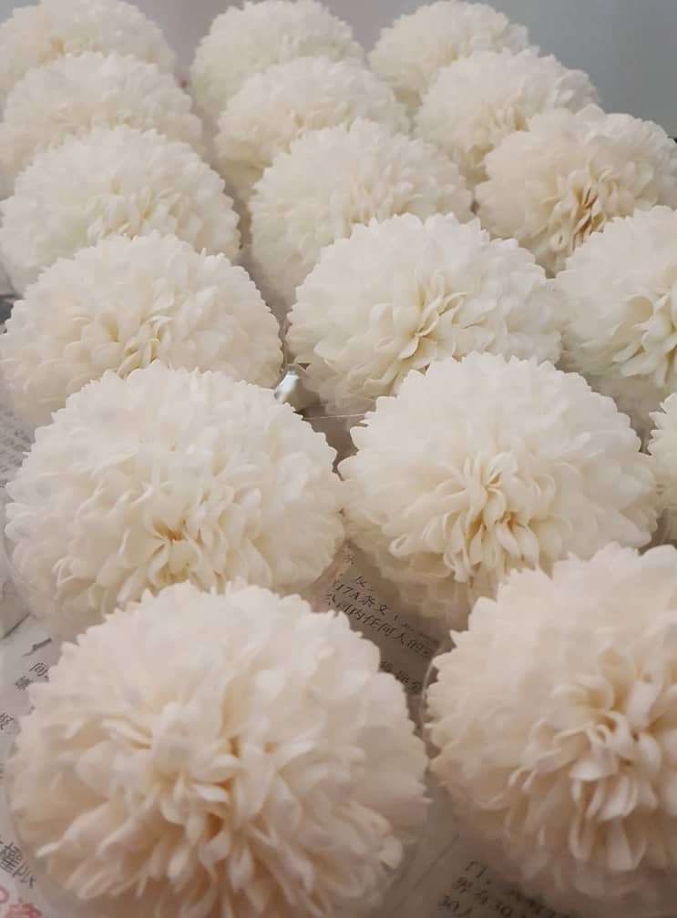 Pompon Soap Flower (28Pcs) 兵乓菊 | Soap Flowers