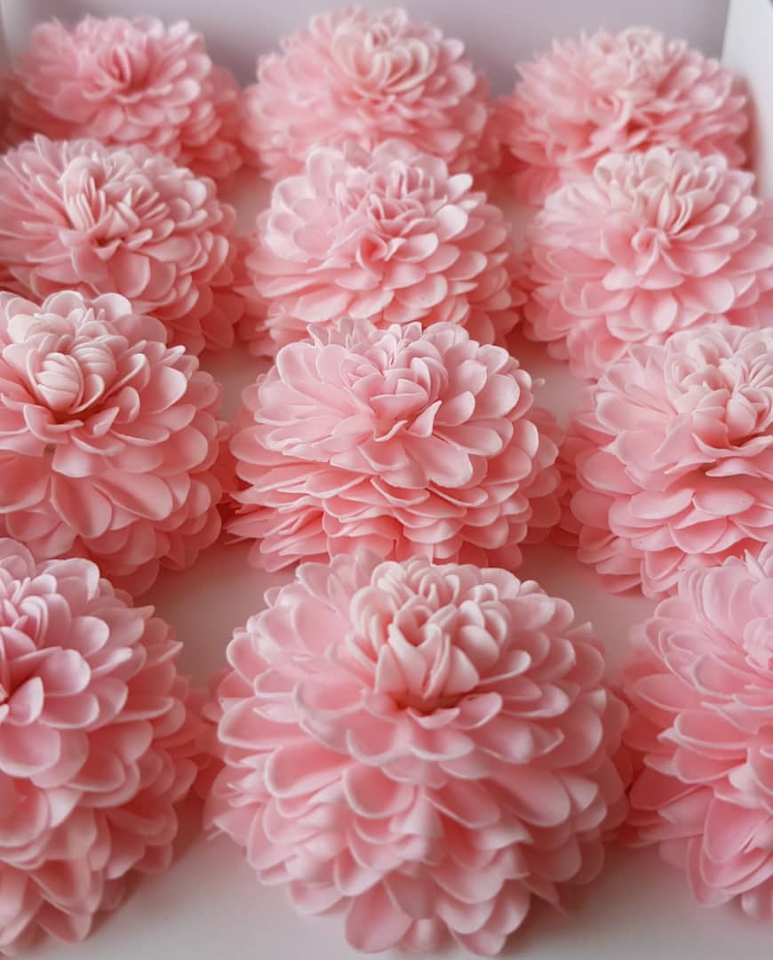 Pompon Soap Flower Big (18Pcs) 兵乓菊 | Soap Flowers
