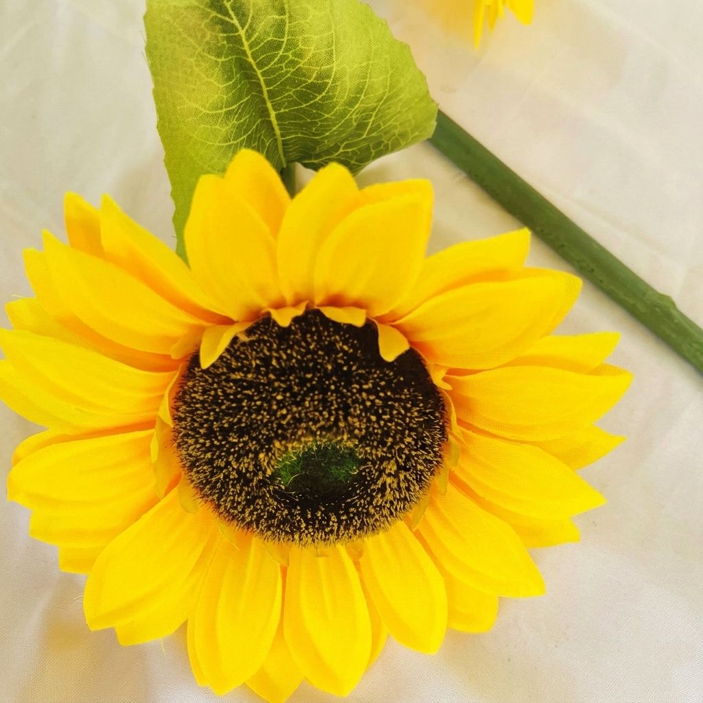 3 Heads Sunflower (26cm, 18cm, 16cm), H120cm 三头向日癸 - Yellow | Tall Flowers