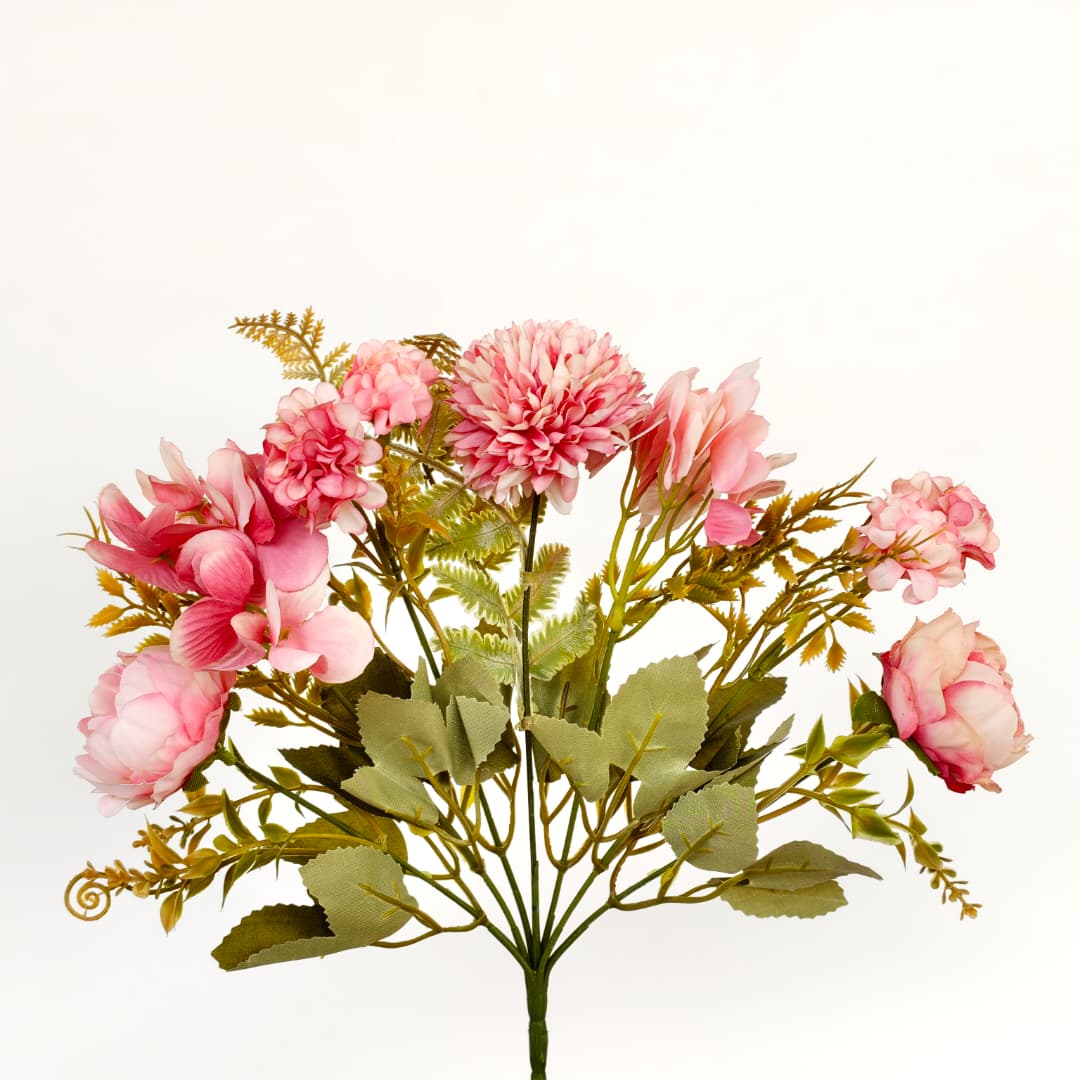 7 Heads Peony Mix Hand-tied Bouquet (30cm) 秋天系列 | Short Flowers