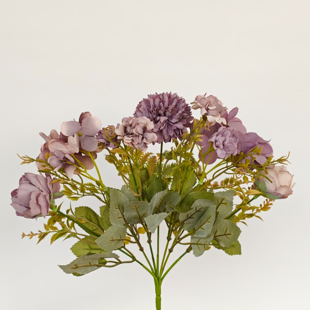 7 Heads Peony Mix Hand-tied Bouquet (30cm) 秋天系列 | Short Flowers