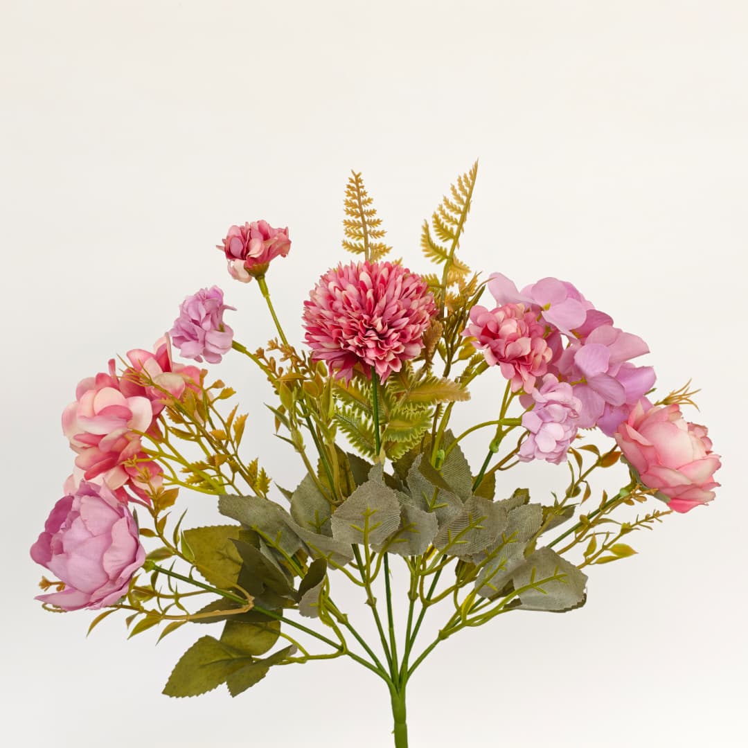 7 Heads Peony Mix Hand-tied Bouquet (30cm) 秋天系列 | Short Flowers