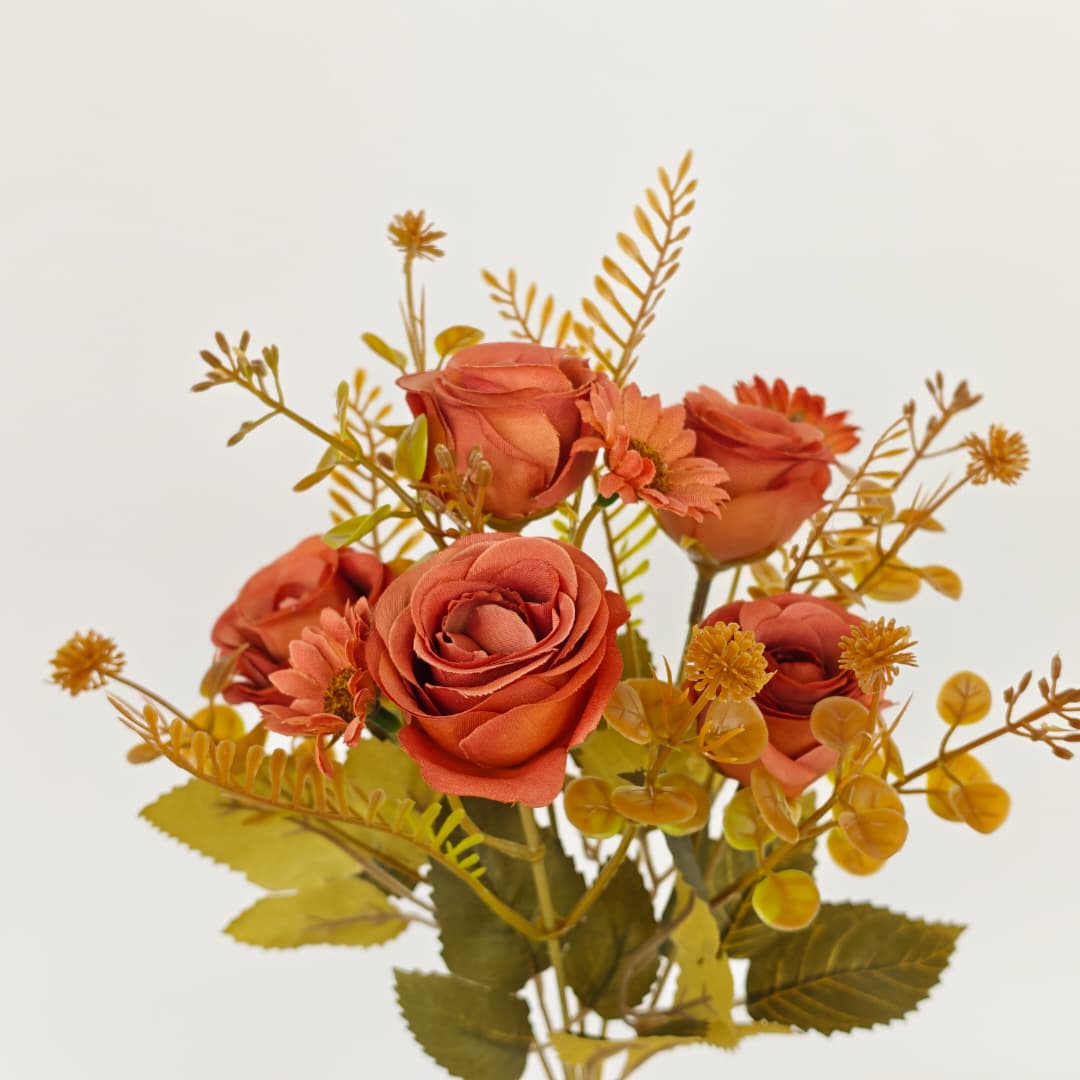 Dry Rose x 5 (30cm) | Short Flowers