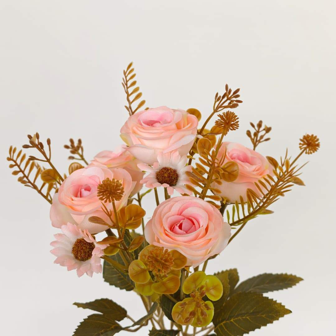 Dry Rose x 5 (30cm) | Short Flowers