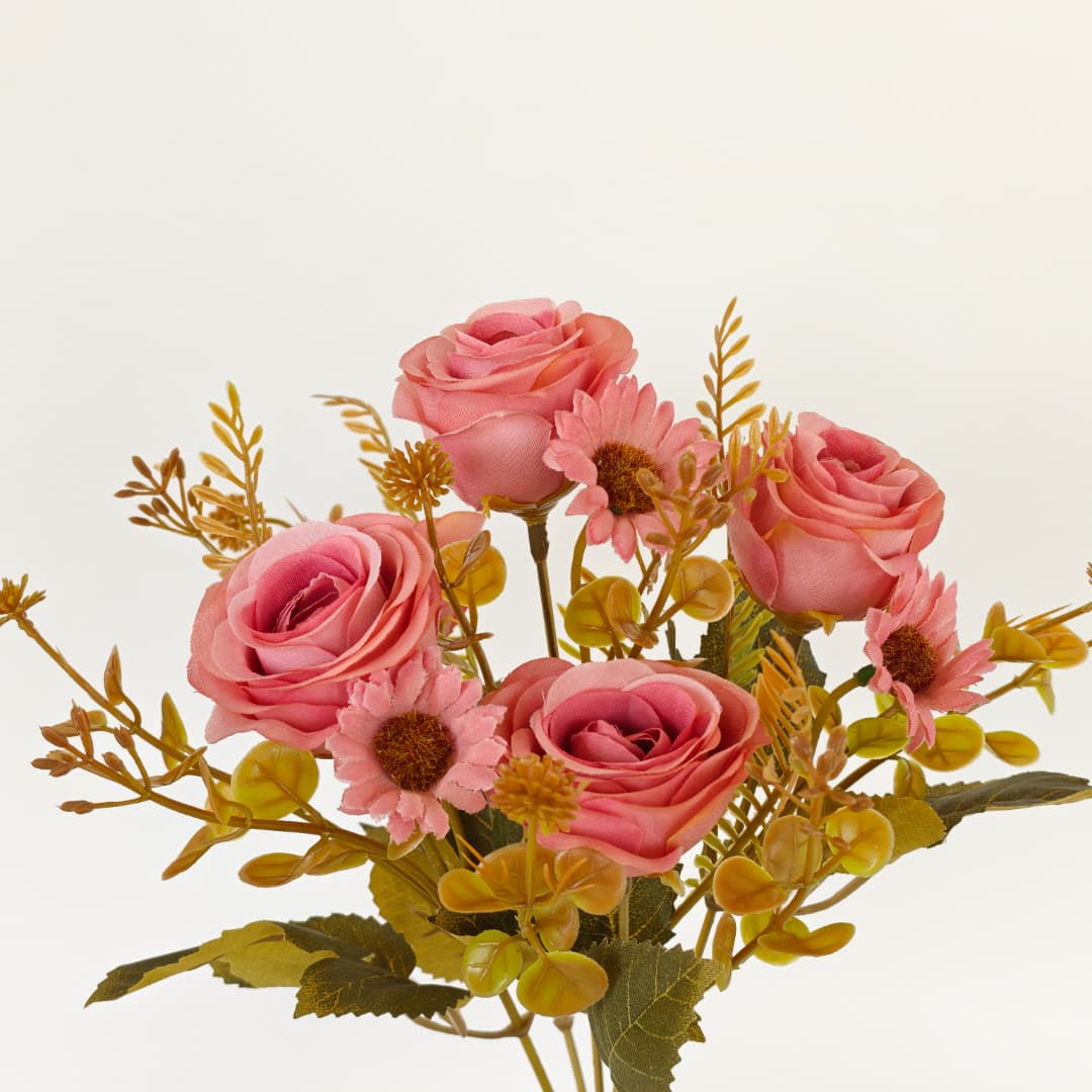 Dry Rose x 5 (30cm) | Short Flowers