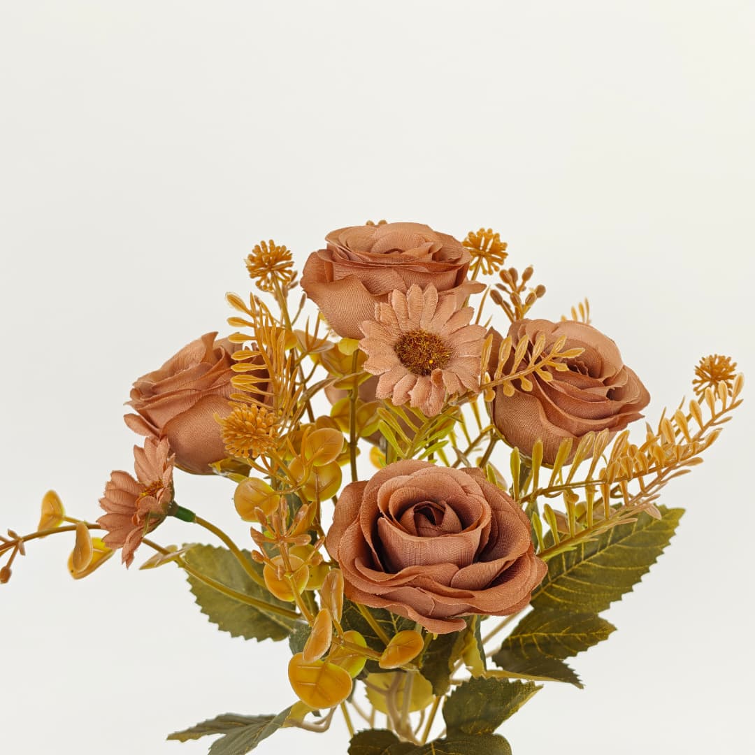 Dry Rose x 5 (30cm) | Short Flowers