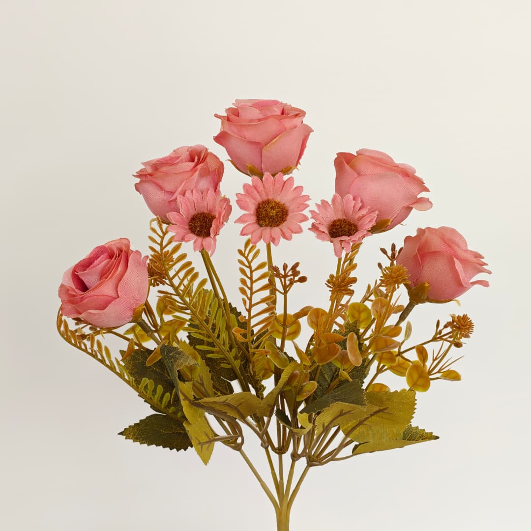 Dry Rose x 5 (30cm) | Short Flowers