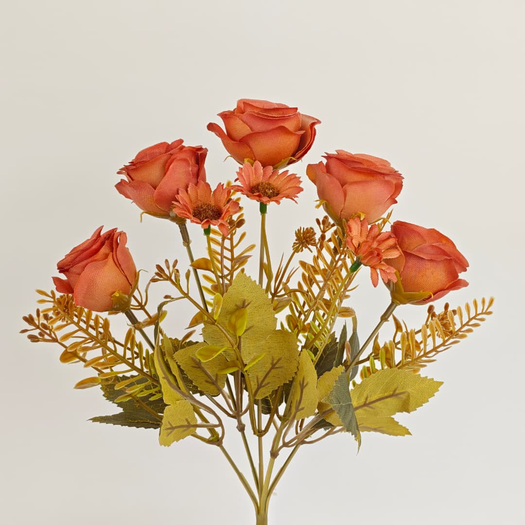 Dry Rose x 5 (30cm) | Short Flowers