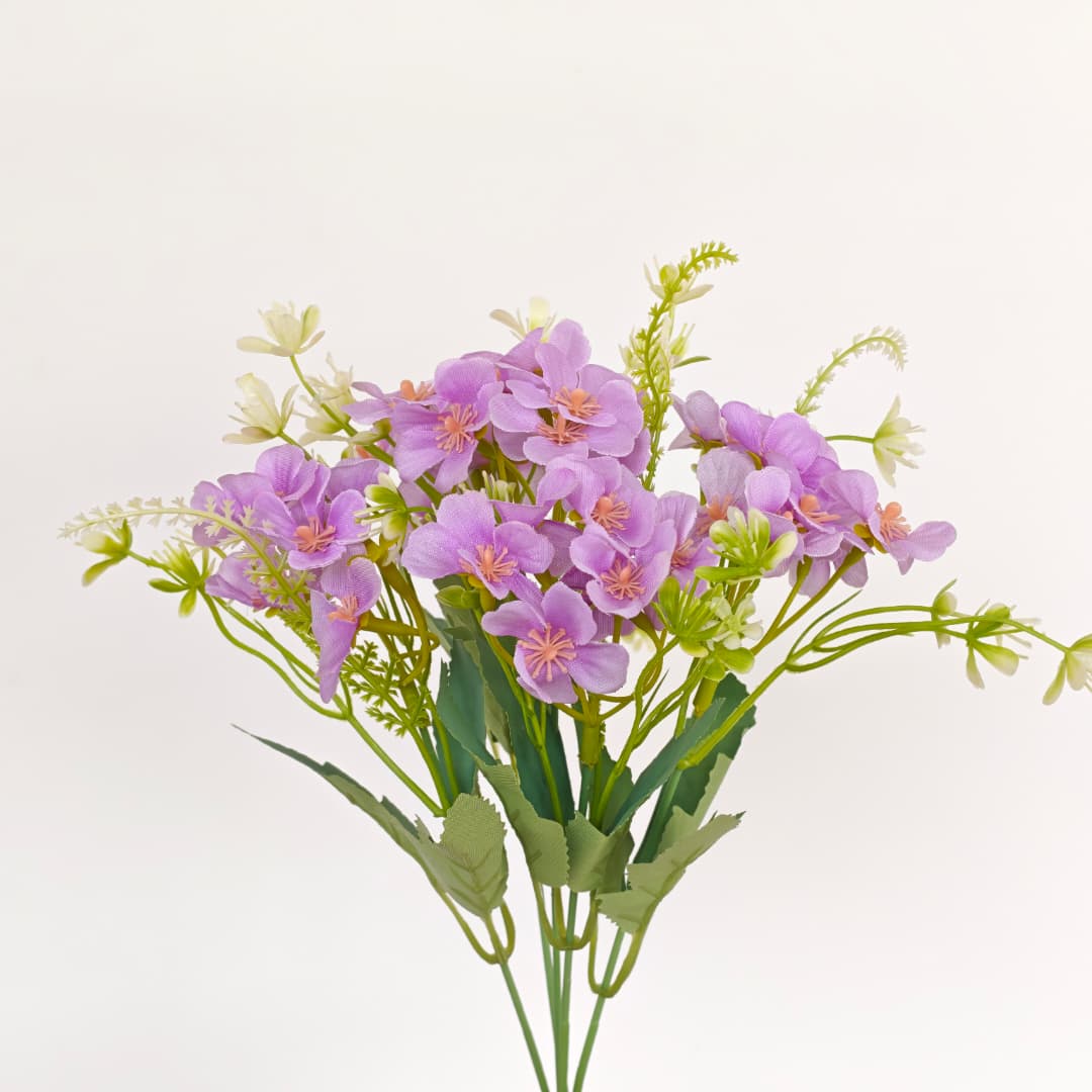Hydrangea Spray 5 Heads | Short Flowers