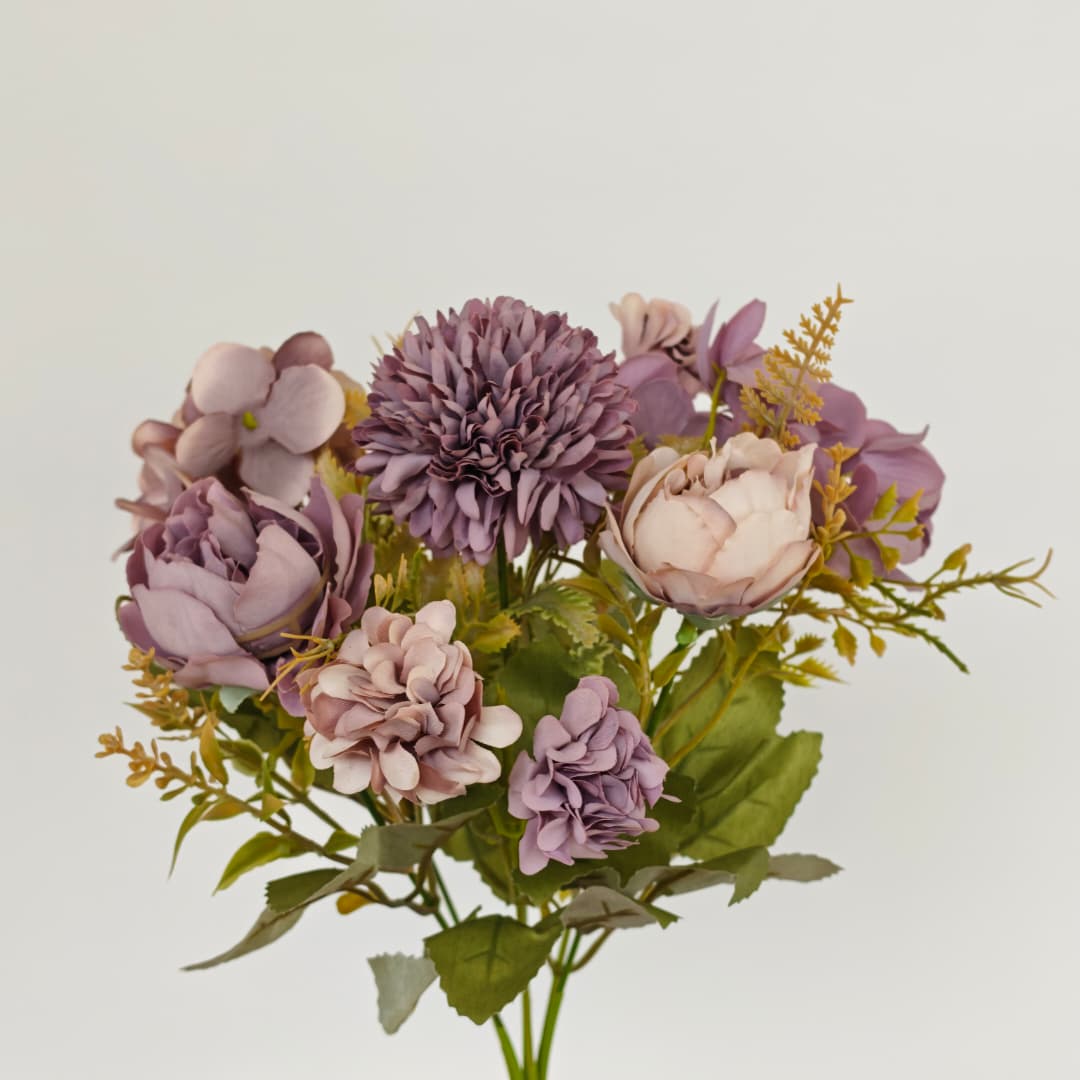 7 Heads Peony Mix Hand-tied Bouquet (30cm) 秋天系列 | Short Flowers