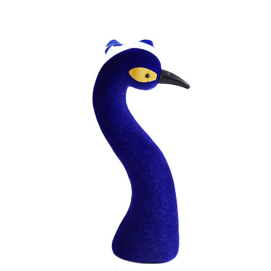 Peackcock Head Props (Velvet) 孔雀头 绒毛 | Decor & Handcraft