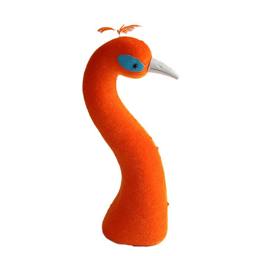 Peackcock Head Props (Velvet) 孔雀头 绒毛 | Decorative Accessories