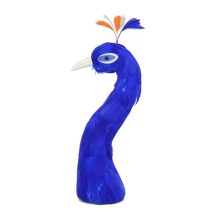 Peackcock Head Props (Feather) 孔雀头 羽毛 | Decor & Handcraft