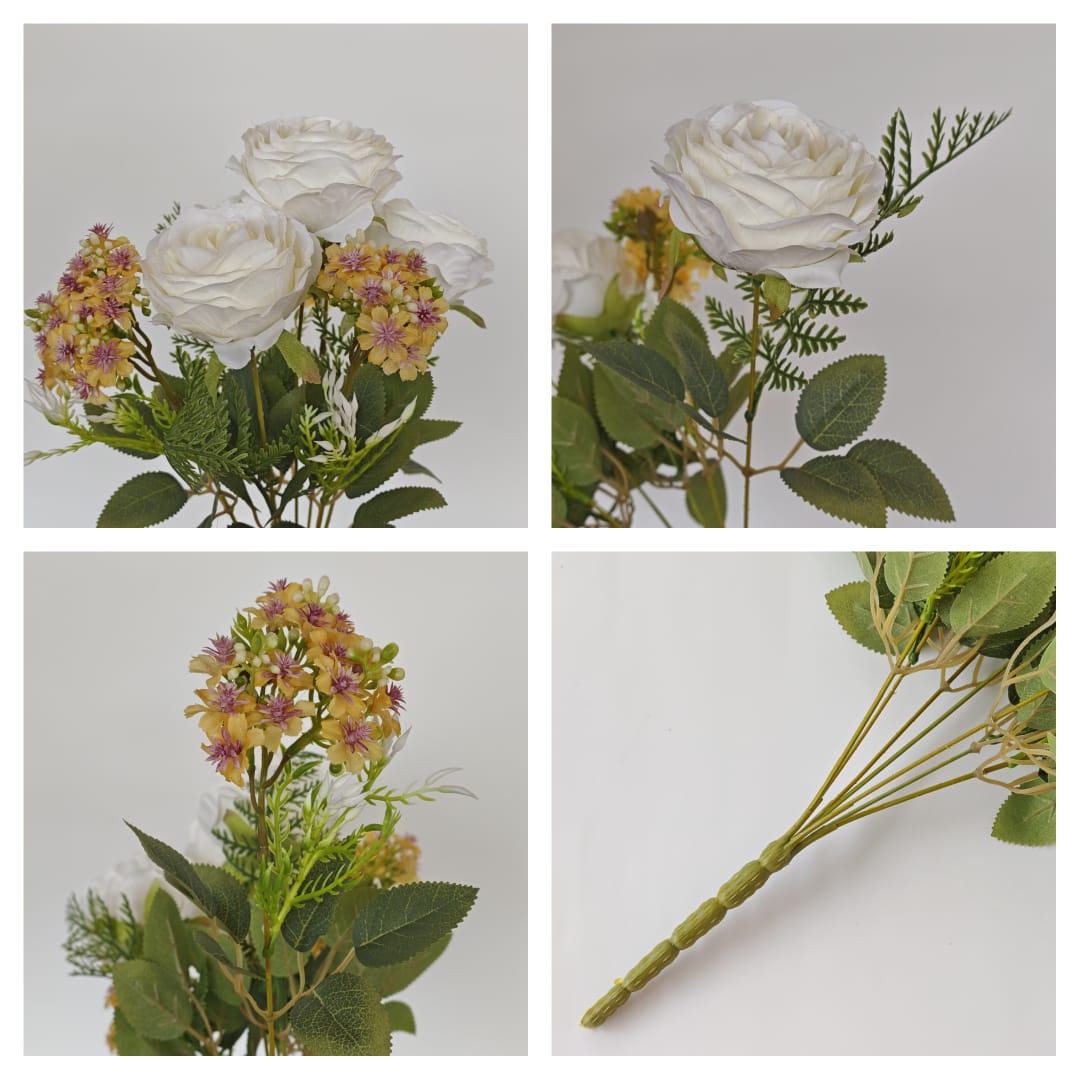 Rose Mix Hand-Tied Bouquet (42cm) | Short Flowers