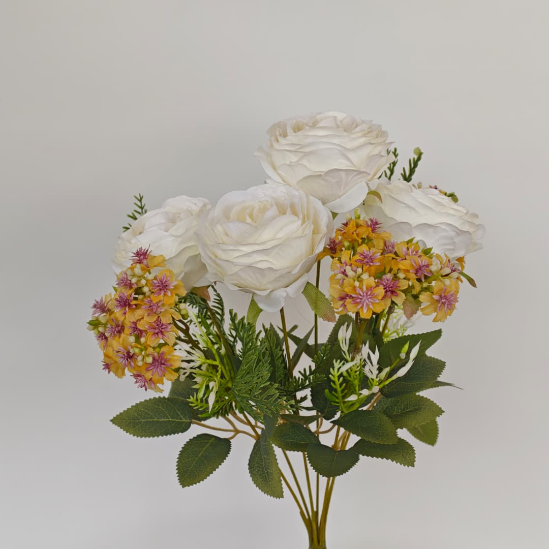 Rose Mix Hand-Tied Bouquet (42cm) | Short Flowers