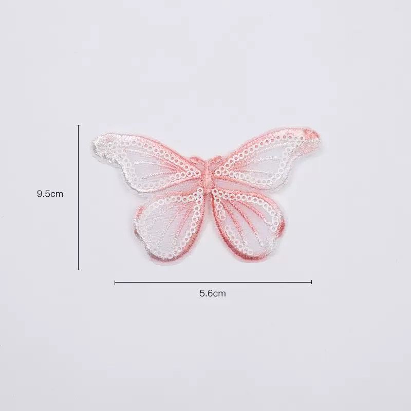 Butterfly (9.5x5.6cm) 8Pcs | Decorative Accessories