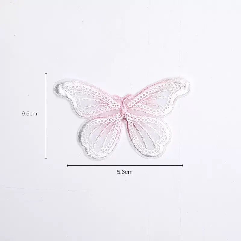 Butterfly (9.5x5.6cm) 8Pcs | Decorative Accessories