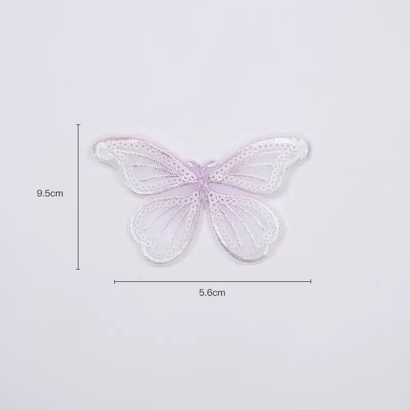 Butterfly (9.5x5.6cm) 8Pcs | Decorative Accessories