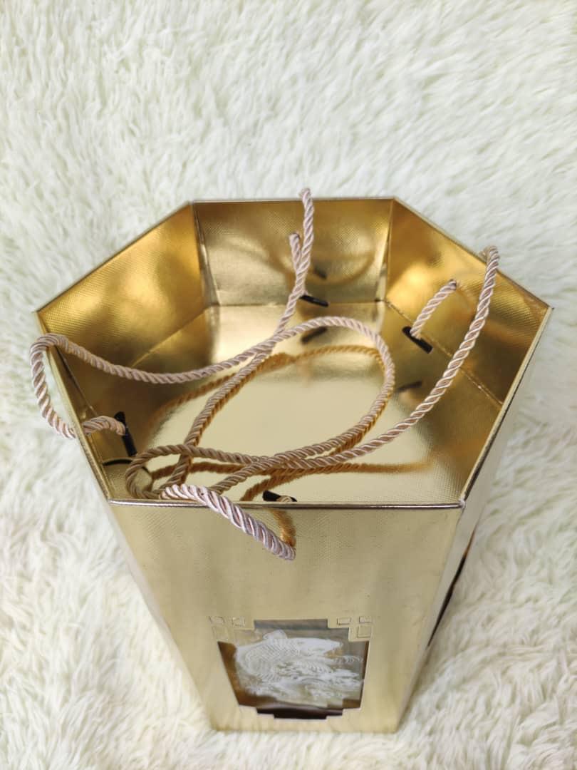 Floral Box Hexagon 六边形花盒 (21xH27cm) | Gift Boxes