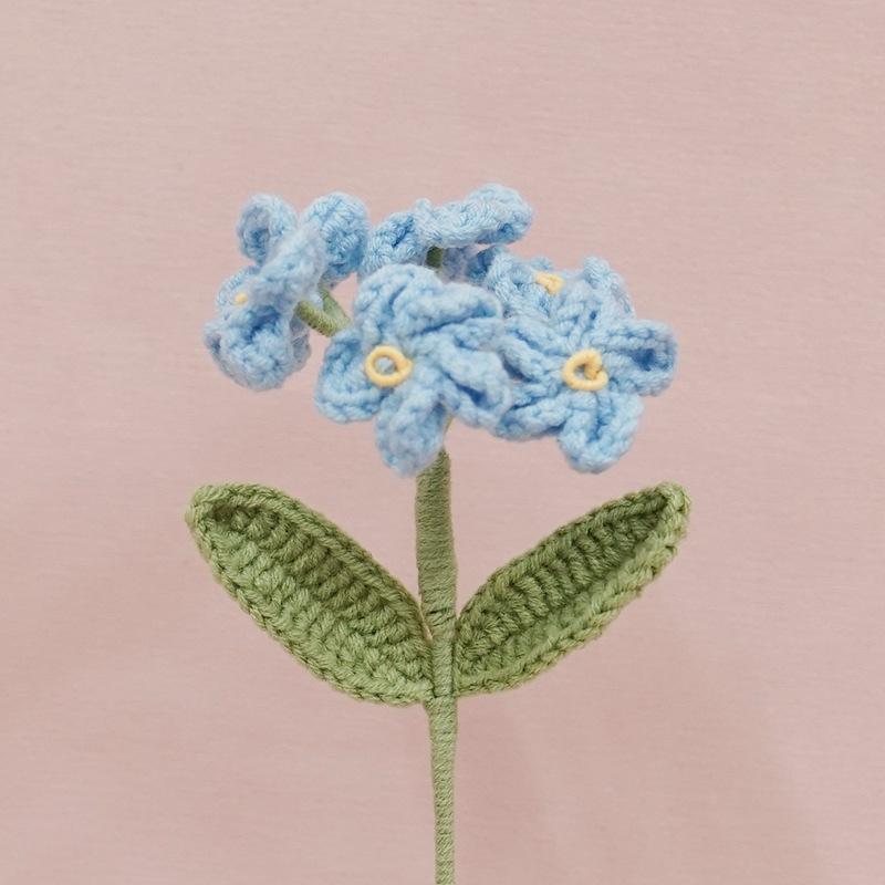 Crochet Myosotis Sylvatica (1 PC) 勿忘我 | Flowers & Greenery