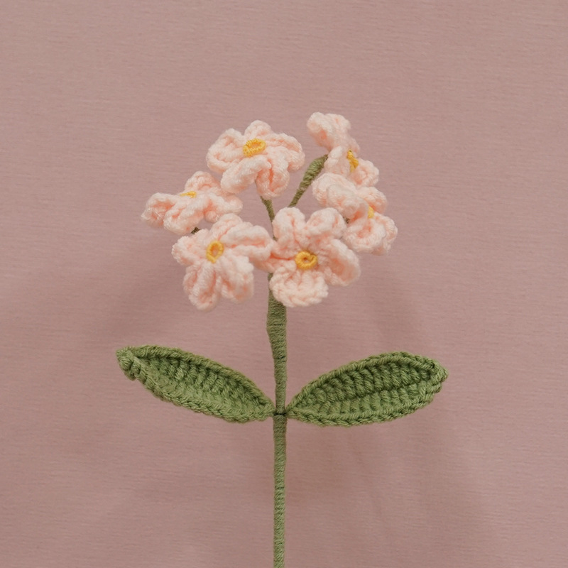 Crochet Myosotis Sylvatica (1 PC) 勿忘我 (37cm) | Short Flowers