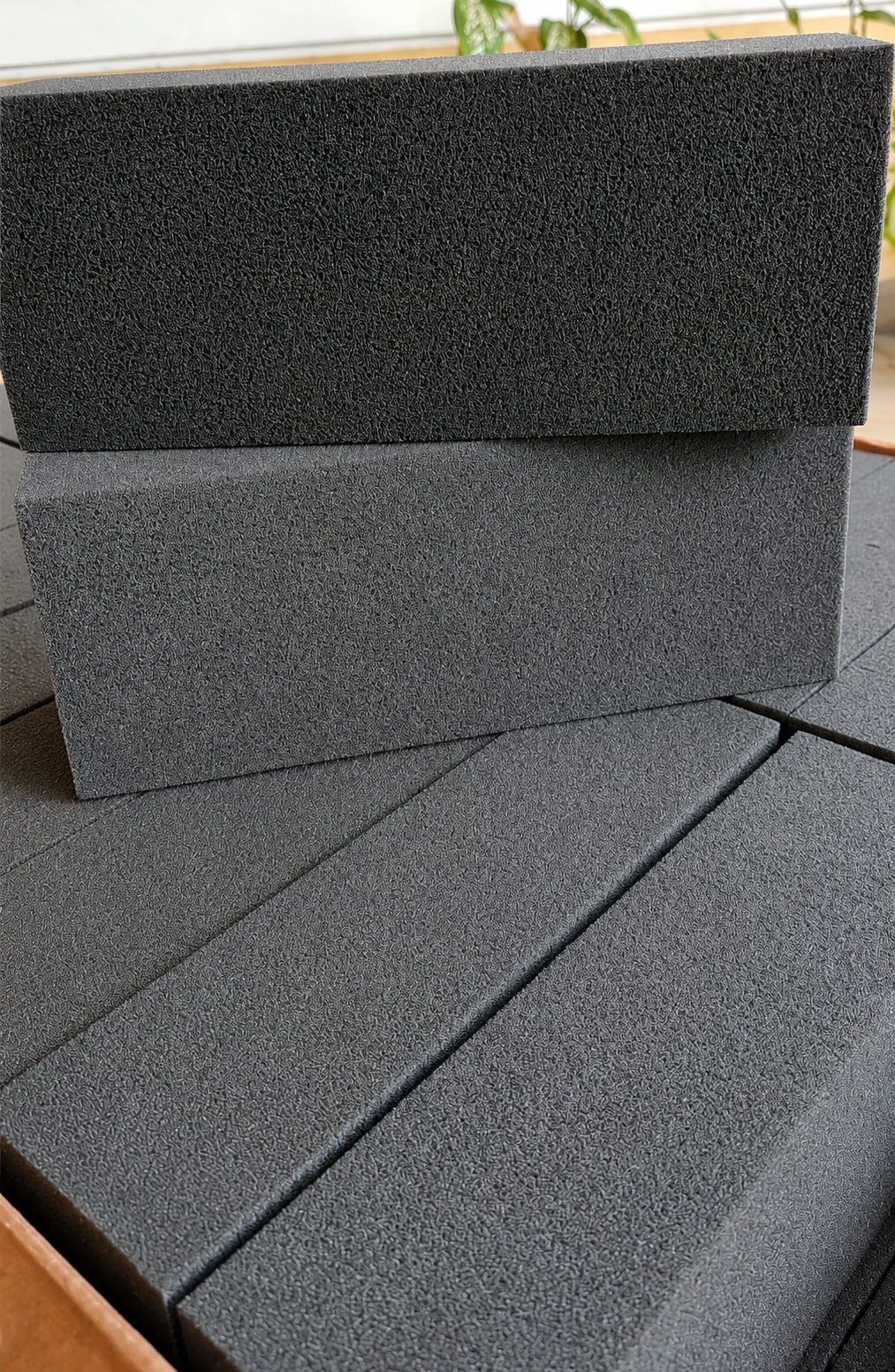Dry Floral Foam-Premium Grade (Foracell) 110Pcs-Grey | Handicraft