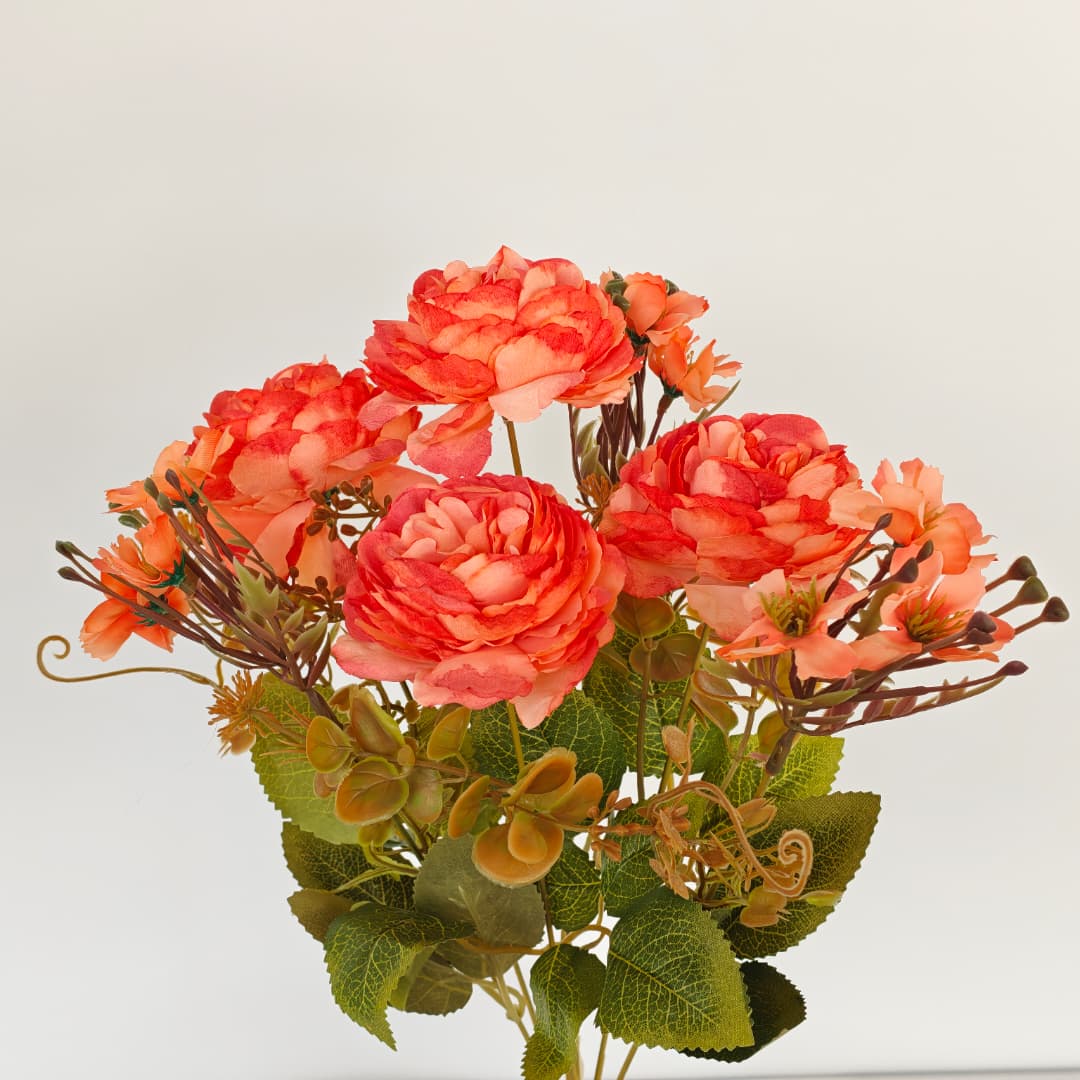 Peony Mix Hand-Tied Bouquet x 7 (42cm) | Short Flowers