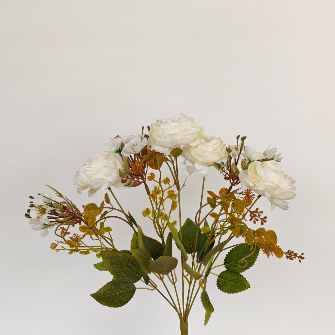 Peony Mix Hand-Tied Bouquet x 7 (42cm) | Short Flowers