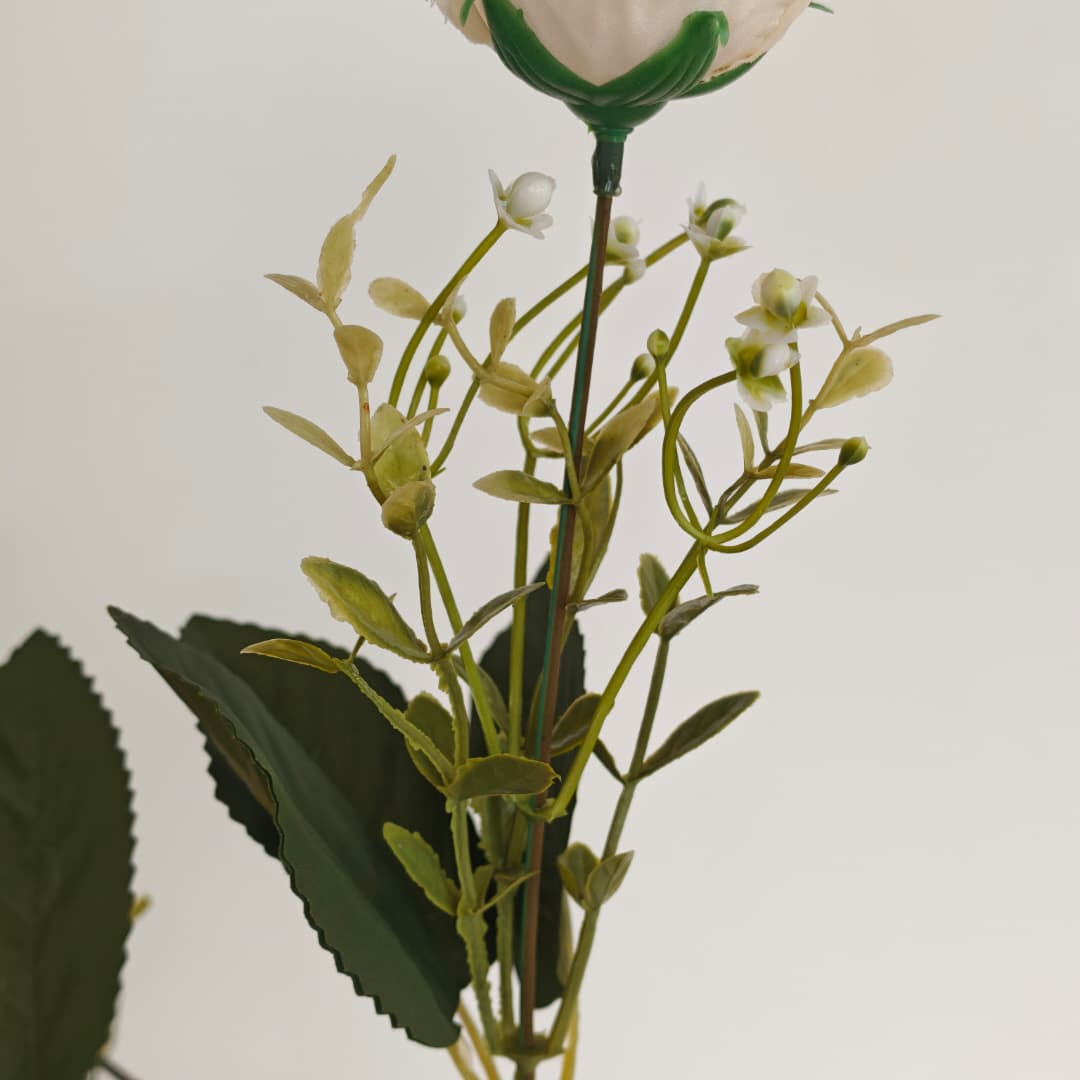 9 Heads Rose (42cm) | Short Flowers