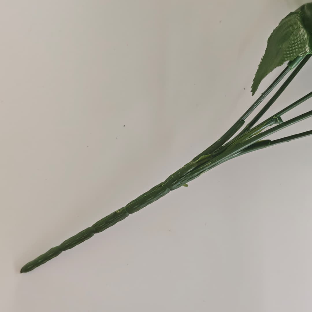 Semi Open Rose x 5 | Short Flowers