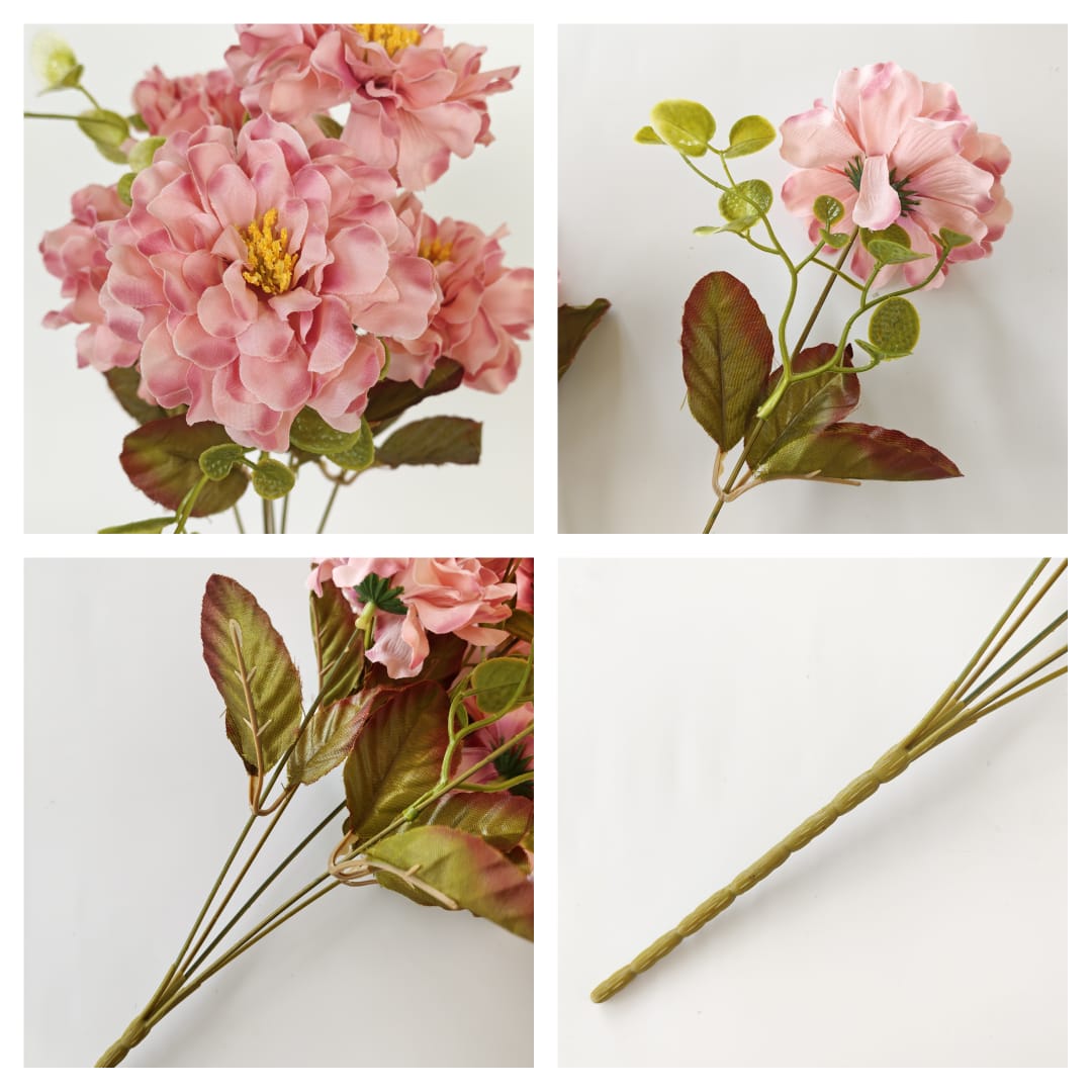 Mum Flower x 5 | Short Flowers