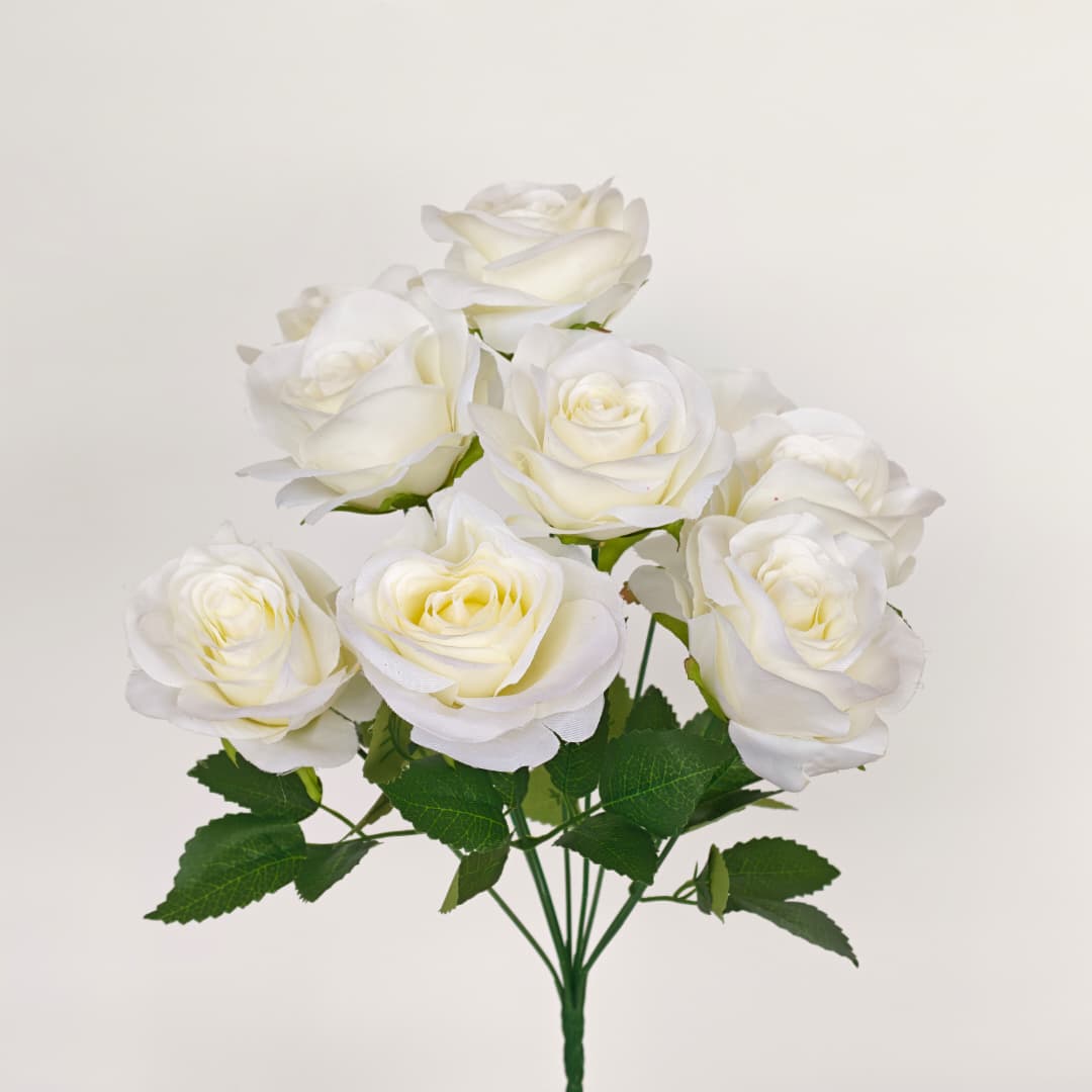 9 Heads Sweet Rose | Short Flowers