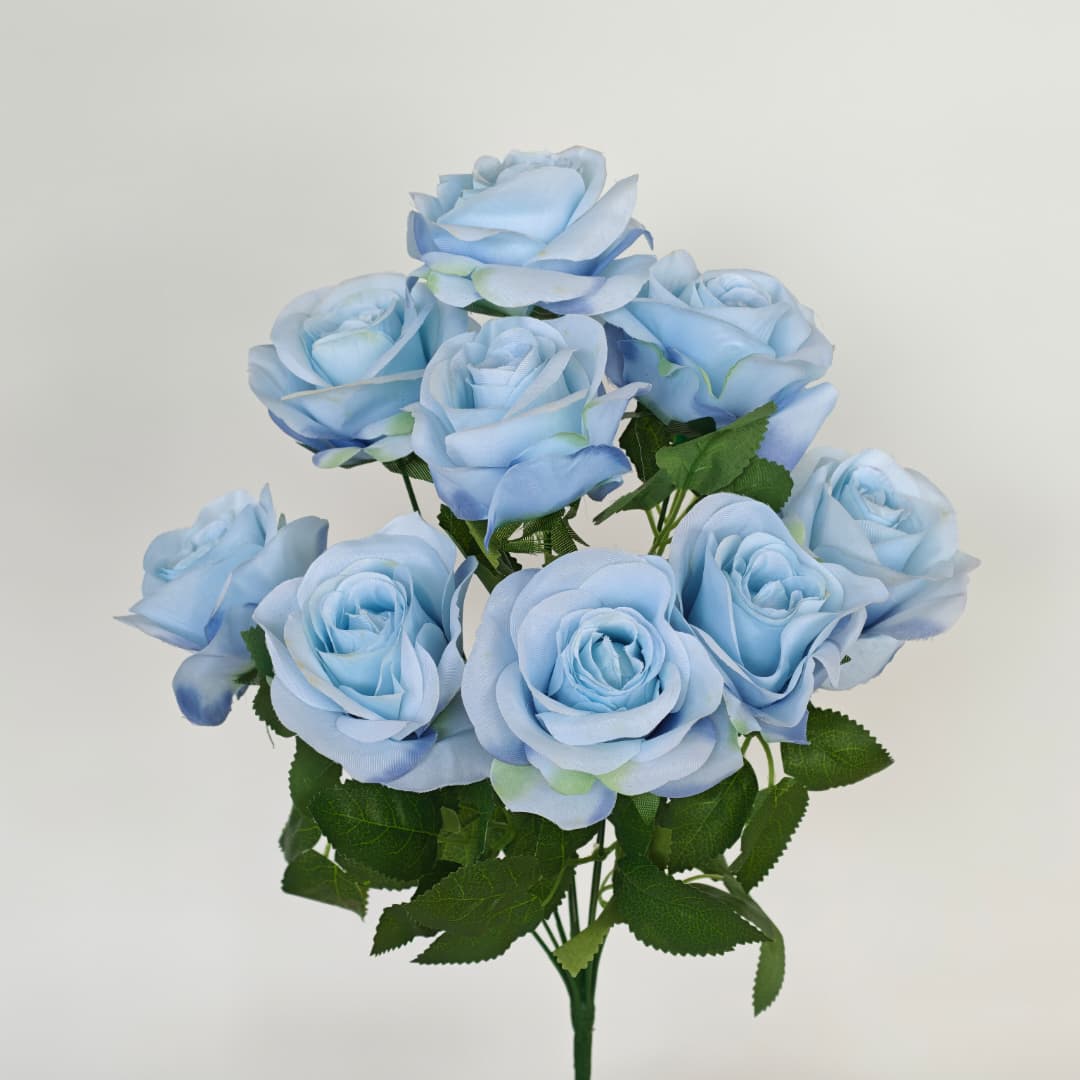 9 Heads Sweet Rose | Short Flowers