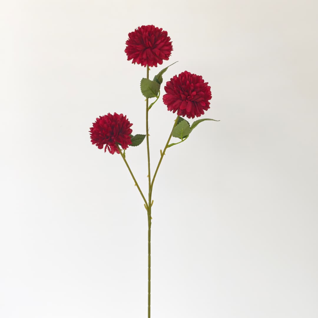 3 Heads Ball Chrysanthemum (66cm) 三头球菊  | Short Flowers