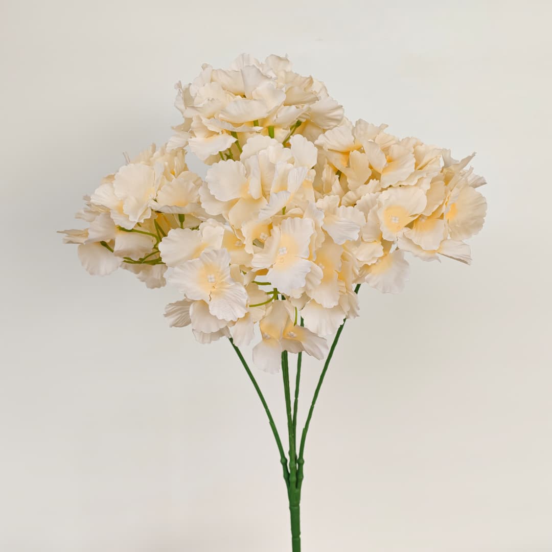 5 Heads Hydrangea W/O Leaf Big 大五叉绣球  | Short Flowers