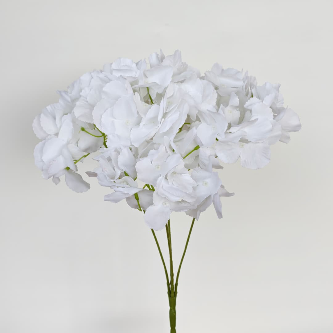 5 Heads Hydrangea W/O Leaf Big 大五叉绣球  | Short Flowers