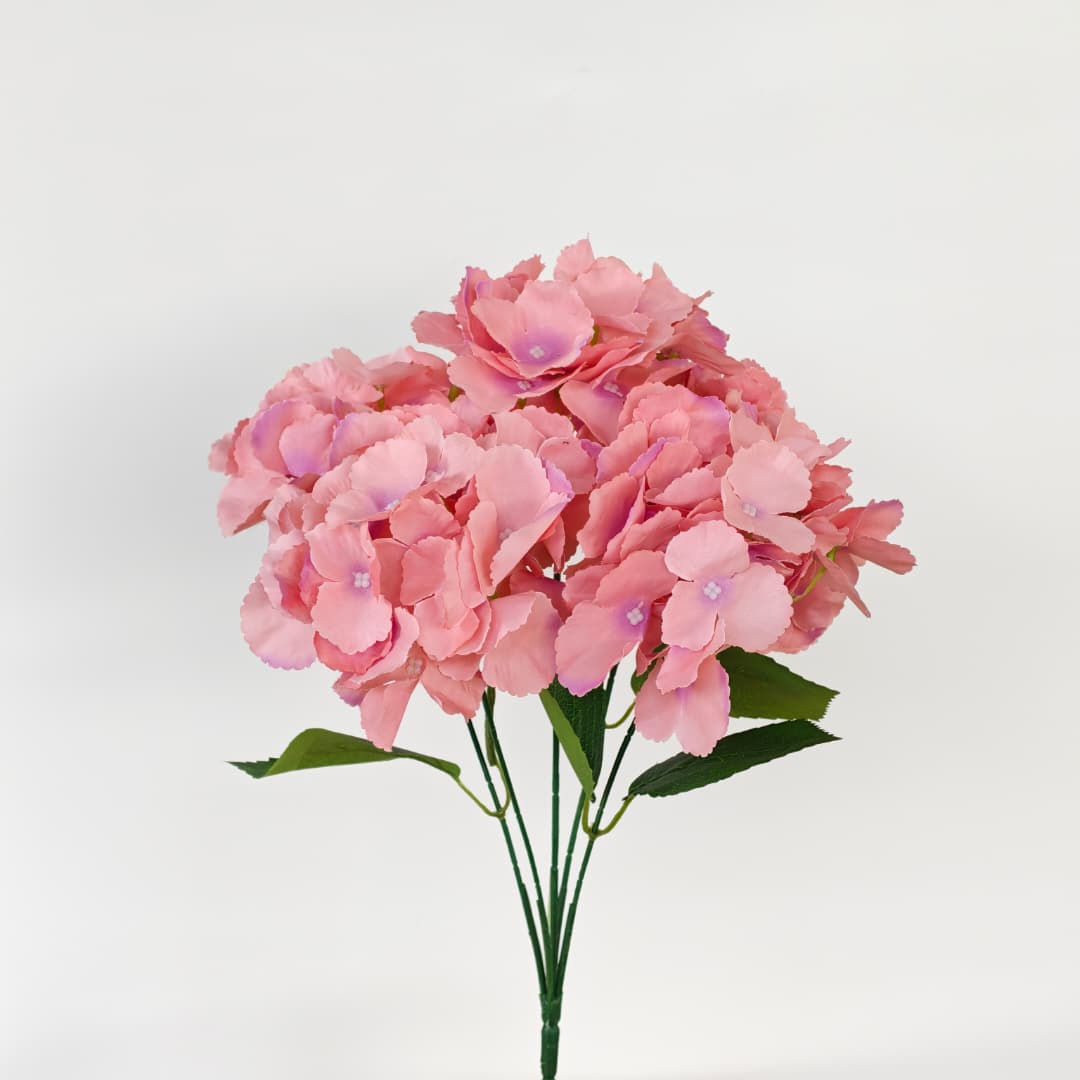 5 Heads Hydrangea Spray Big 大五叉绣球 | Short Flowers