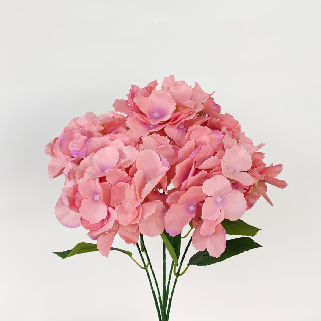 5 Heads Hydrangea Spray Big 大五叉绣球 | Short Flowers