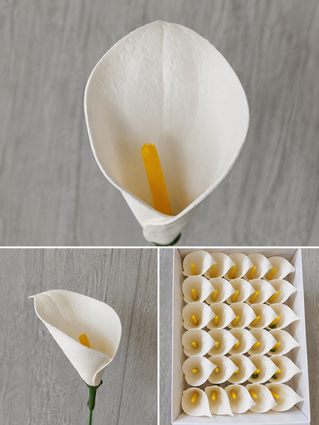 Calla Lily Soap Flower (30Pcs) 马蹄莲香皂 | Soap Flowers