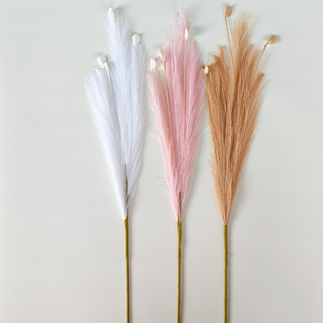 Dry Pampas Grass x 7 (77cm) | Tall Flowers