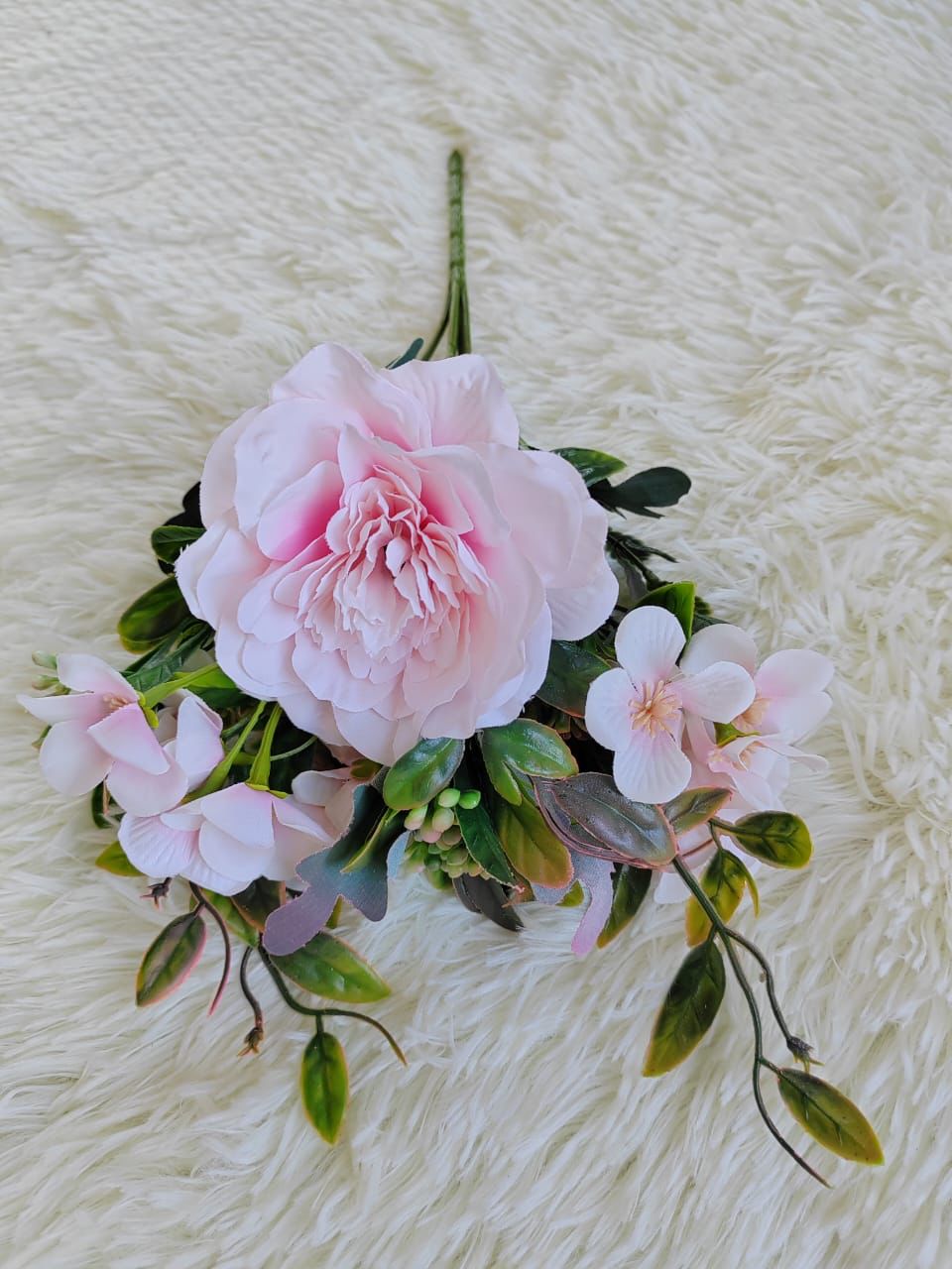 Peony Mix-Hand-tied Bouquet-Pink | Short Flowers