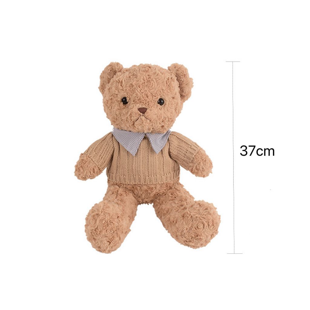 Sweater Teddy Bear毛衣泰迪熊37cm -Brown | 
