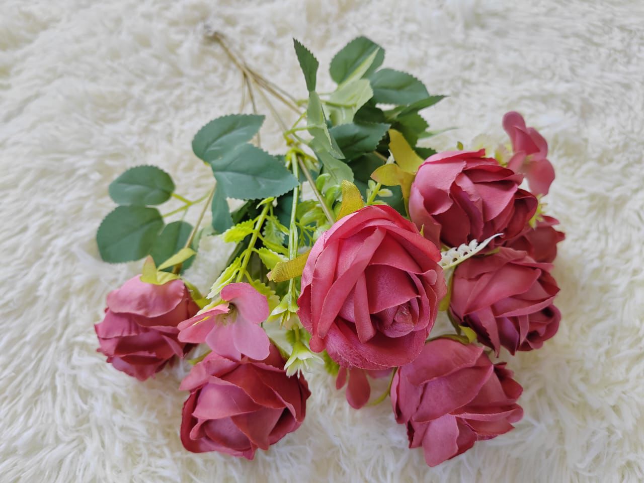 Rose Mix Hand-Tied Bouquet x7 (40cm) | Short Flowers