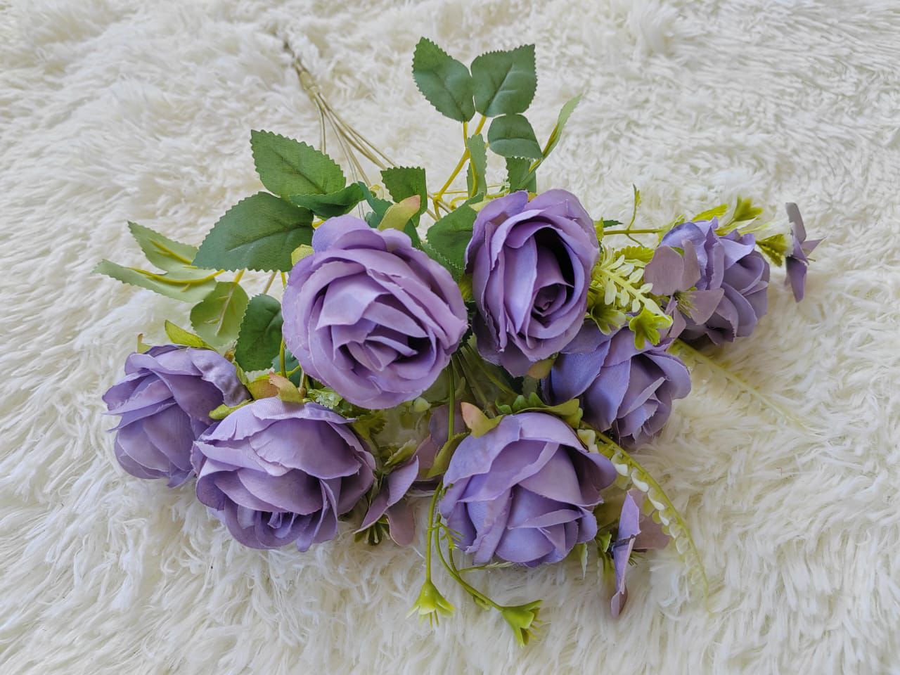Rose Mix Hand-Tied Bouquet x7 (40cm) | Short Flowers